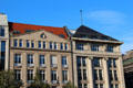Unter den Linden streetscape at Charlottenstraße. Berlin, Germany.