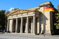 Neue Wache war memorial on Unter den Linden. Berlin, Germany.