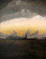 New Brandenburg painting by Caspar David Friedrich at Pomeranian State Museum. Greifswald, Germany.