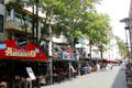 Restaurants along the Fischmarkt. Köln, Germany.