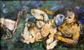 The Heathens painting by Oskar Kokoschka at Ludwig Museum. Köln, Germany.