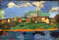 Dresden, Neustadt III painting by Oskar Kokoschka at Ludwig Museum. Köln, Germany.