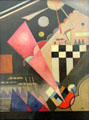 Sharp-Quiet Pink painting by Wassily Kandinsky at Ludwig Museum. Köln, Germany.