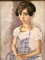 Young Spanish Girl painting by George Grosz at Ludwig Museum. Köln, Germany.