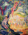 The Clearing painting by Henri Edmond Cross at Wallraf-Richartz Museum. Köln, Germany.