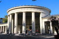Eisenbrunnen pavilion featuring two sulfurous drinking fountains. Aachen, Germany