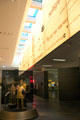 Modern style of entrance area at New Aachen City Museum. Aachen, Germany.