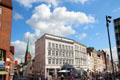 Streetscape along Mühlenstraße & Aegidienstraße. Lübeck, Germany.