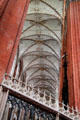 Ceiling at St Mary's Church. Lübeck, Germany.