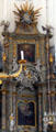 Altar at St Mary's Church. Rostock, Germany.