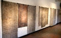 Tomb slabs from Abbey of Holy Cross at Cultural History Museum. Rostock, Germany.