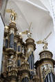 Organ details in Marienkirche. Stralsund, Germany.