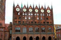 Stralsund town hall. Stralsund, Germany