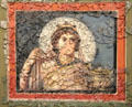 8. Roman ceiling fresco section depicting woman with halo & golden calyx at Cathedral Museum. Trier, Germany.