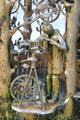 Craftsmen's Fountain detail depicting photographer using his camera. Trier, Germany.