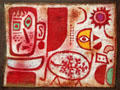 Intoxication painting by Paul Klee at Lenbachhaus. Munich, Germany.