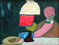 Listening by Gabriele Münter at Lenbachhaus. Munich, Germany.