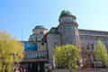 Telescope observatory dome atop Deutsches Museum. Munich, Germany.