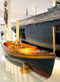 Steam barge Natalie with hull from MI, USA & engine from England at Deutsches Museum. Munich, Germany.