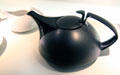 TAC Gropius coffee pot & creamer by Walter Gropius & Louis McMillen for Rosenthal Porcelain at Deutsches Museum. Munich, Germany.