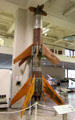 Rheintochter R1 two-stage anti-aircraft missile at Deutsches Museum. Munich, Germany.
