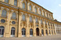 Baroque facade of New Schleißheim Palace. Munich, Germany.