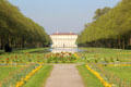 Central canal leading to New Schleißheim Palace. Munich, Germany.