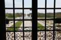 View of gardens from New Schleißheim Palace. Munich, Germany.