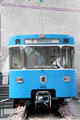 Prototype Munich Underground light weight railcar at Deutsches Museum Transport Museum. Munich, Germany.
