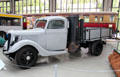 Ford V8 LKW 51 truck with wood gas generator due to wartime fuel shortage at Deutsches Museum Transport Museum. Munich, Germany.