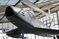 Canadair CL-13B Sabre Mk6 fighter at Deutsches Museum Flugwerft Schleissheim. Munich, Germany.