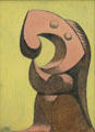 Femme painting by Pablo Picasso at Pinakothek der Moderne. Munich, Germany.