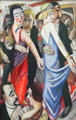 Dance in Baden-Baden painting by Max Beckmann at Pinakothek der Moderne. Munich, Germany.