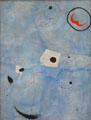 Composition painting by Joan Miró at Pinakothek der Moderne. Munich, Germany.