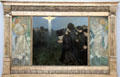 Good Friday - Adoration of the Cross painting by Julius Exter at Neue Pinakothek. Munich, Germany.