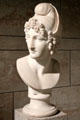 Bust of Paris by Antonio Canova at Neue Pinakothek. Munich, Germany.