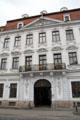Entrance to Municipal Art Gallery at Schaezler Palace. Augsburg, Germany.
