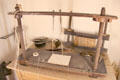 Workshop of a bookbinder, trade of Leopold Mozart's father who worked in what is now Mozarthaus Museum. Augsburg, Germany.