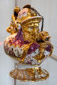 Meissen porcelain grotesque man teapot by Johann Jacob Irminger at Bamberg Old Town Hall Museum of Faience & Porcelain. Bamberg, Germany.