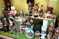 Germanic souvenirs in shop window in old town Bamberg. Bamberg, Germany.