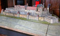 Model of at Coburg Castle. Coburg, Germany.