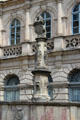 Water fountain at Ehrenburg Palace. Coburg, Germany.