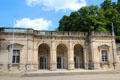 Arcade on Schlossplatz. Coburg, Germany.