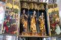 St Catherine triptych altar at St Lawrence Church. Nuremberg, Germany.
