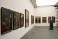 Late Gothic paintings at Germanisches Nationalmuseum. Nuremberg, Germany.