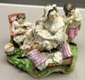 Porcelain Good Mother figure by Carl Gottlieb Lück for Frankenthal at Germanisches Nationalmuseum. Nuremberg, Germany.