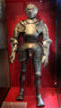 Maximilian armor with fluting for lighter-stronger protection at Imperial Castle. Nuremberg, Germany.
