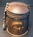 Painted alms box at Fembohaus City Museum. Nuremberg, Germany.