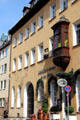Chörlein bay window on Lammsgasse. Nuremberg, Germany.