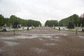 Grand entrance way to Herrenchiemsee New Palace. Chiemsee, Germany.